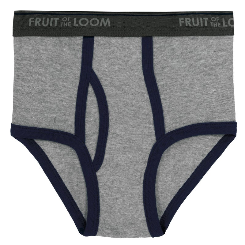 Fruit Of The Loom Boys' Fashion Brief (Pack of 5), Stripes and Solids, X-Large - Image 4